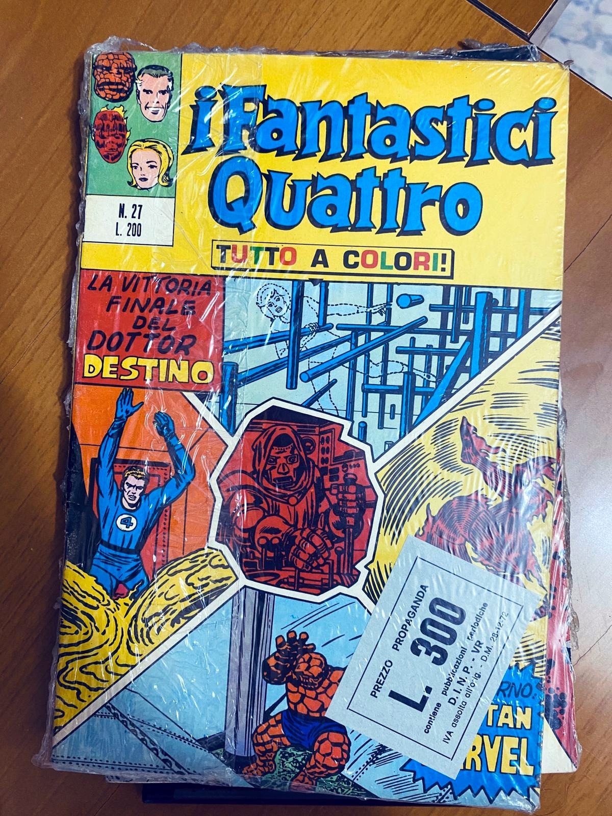 I FANTASTICI QUATTRO #27 - LA VITTORIA FINALE DEL DOTTOR DESTINO