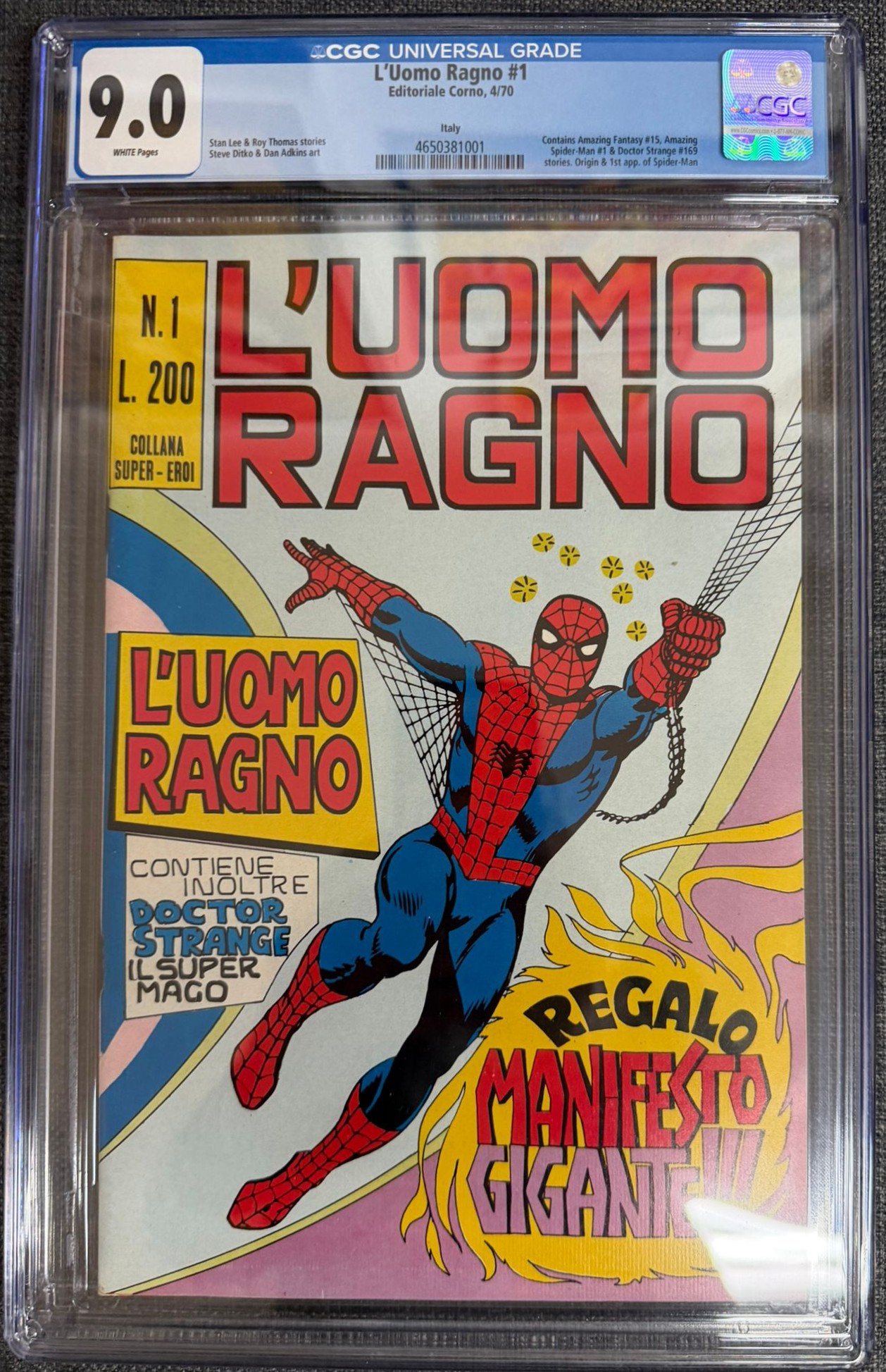 L'UOMO RAGNO #1