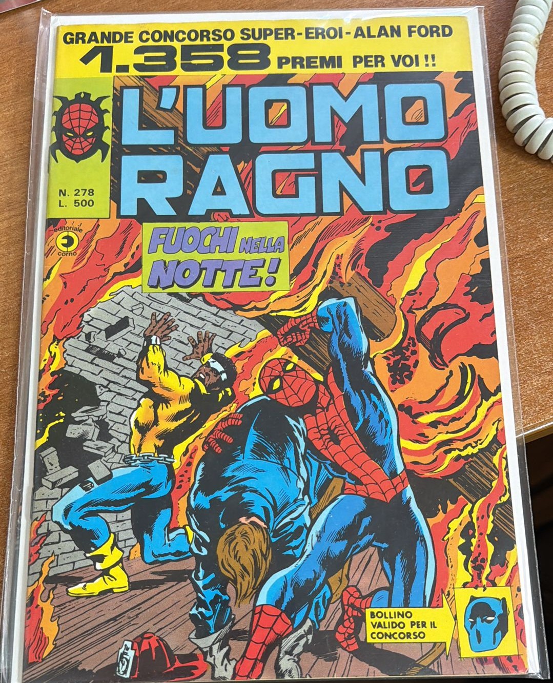 L'UOMO RAGNO #278 FUOCHI NELLA NOTTE!